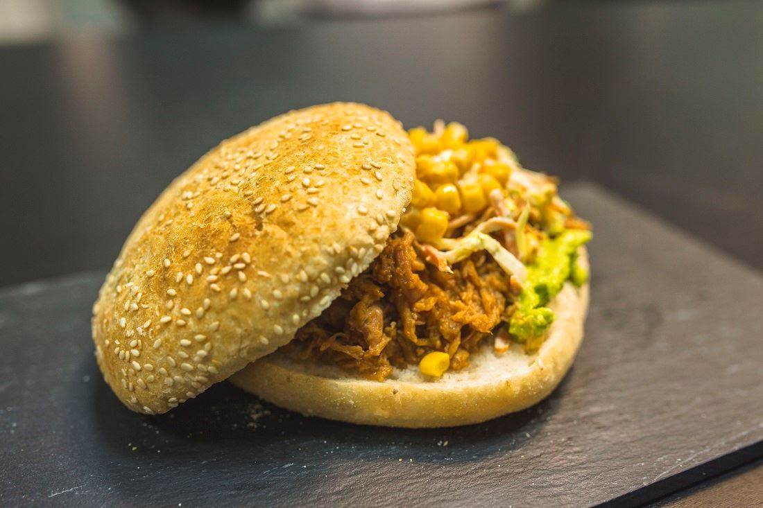 Hamburguesa De Pulled Pork Lantmännen Unibake 